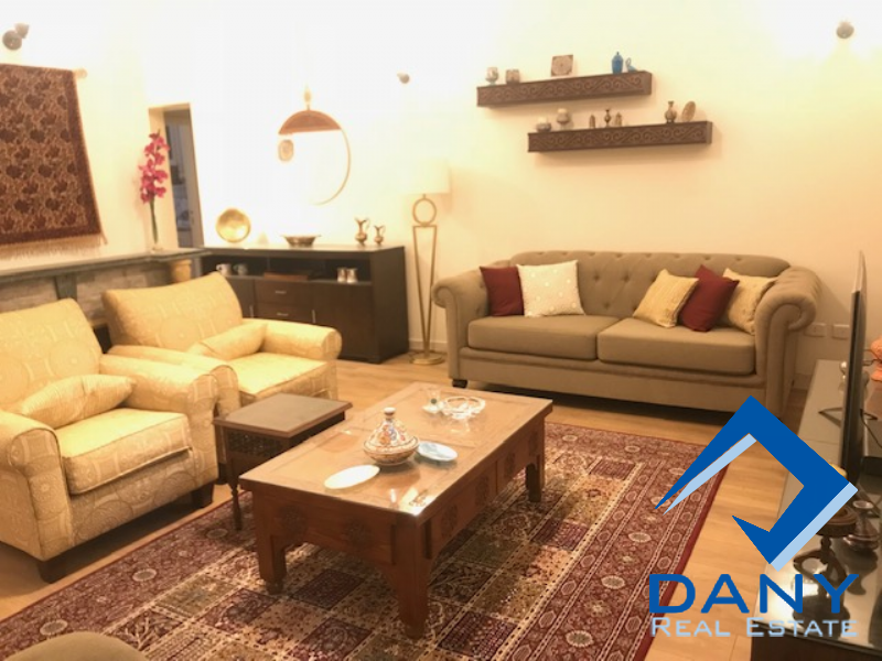 Residential Ground Floor Apartment For Rent Furnished in Maadi Sarayat Great Cairo Egypt